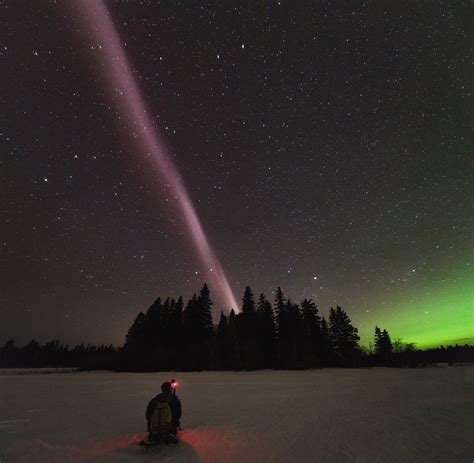 Beam Of Light In The Sky At Night - The Best Picture Of Beam