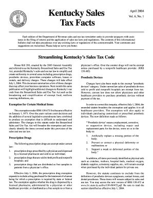 Fillable Online Revenue Ky Tax Facts Revenue Ky Fax Email Print