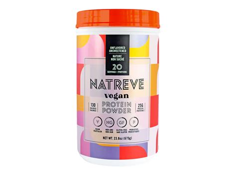 Natreve Vegan Protein Powder Unflavoured 675g London Drugs