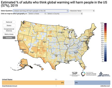 Yale Climate Opinion Maps The Medical Society Consortium On