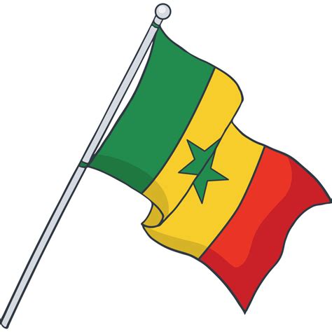 Flag Of Senegal 23587705 Png