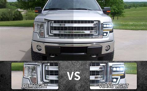 Vland Led Projector Headlights Fit For Ford F150 F 150 2009 2014