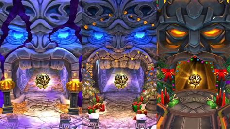 Temple Run Reversed Holiday Havoc Vs Frozen Festival Vs Spooky