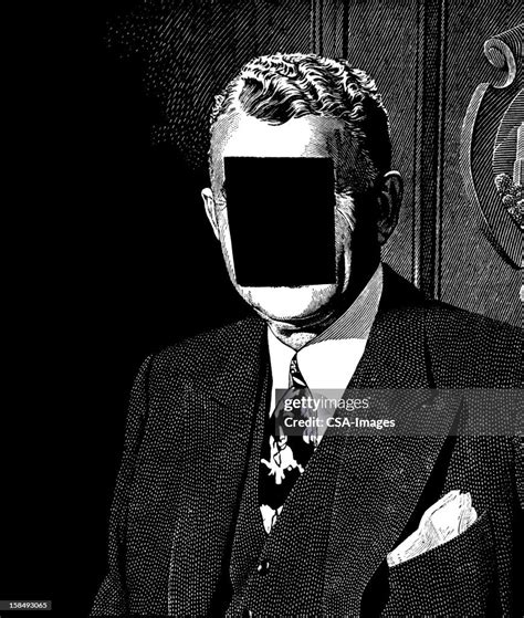 man  suit  blocked face high res vector graphic getty images