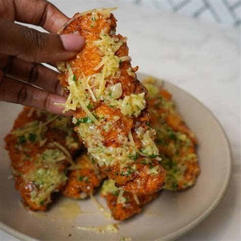 Garlic Parmesan Chicken Tenders - There's Food at Home