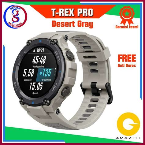 Jual Amazfit T Rex Pro Smartwatch Military Grade Spo Gps Garansi