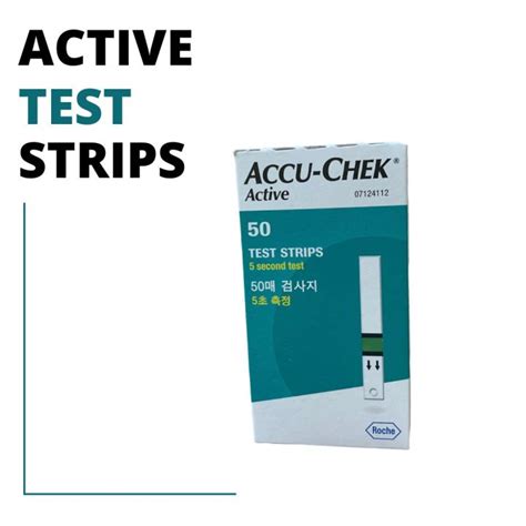 Accu Chek Active Test Strips 50s Set Exp Feb 2025 100 Authentic