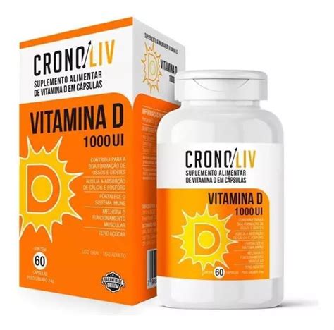 Vitamina D Cronoliv Ui C Psulas Mercadolibre