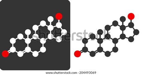 Testosterone Male Sex Hormone Molecule Flat Stock Illustration Shutterstock