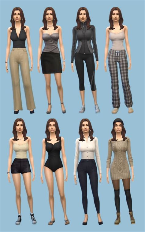 Sims 4 Base Game Outfits No Cc Artofit