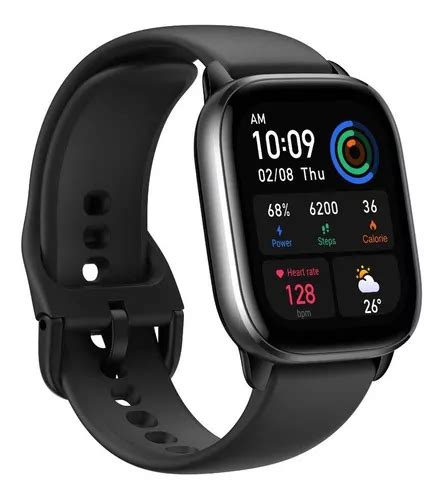 Reloj Inteligente Amazfit Gts 4 Mini Smartwatch Negro Color De La Caja