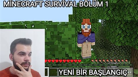 Yenİ Bİr BaŞlangiÇevİmİ Yaptimmİnecraft Survİval Youtube