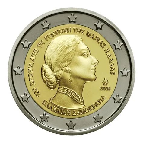 Grecia Euros Aniversario Del Nacimiento De Maria Callas