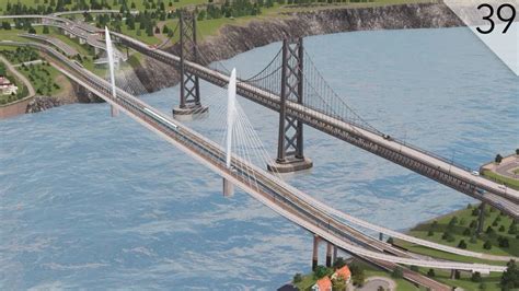 Cities Skylines Rail And Metro Bridge City Build Episode 39 Youtube