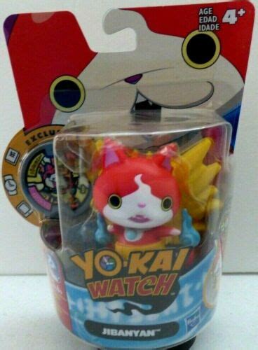 New Hasbro YO KAI WATCH Medal Moments Figures Medals JIBANYAN EBay