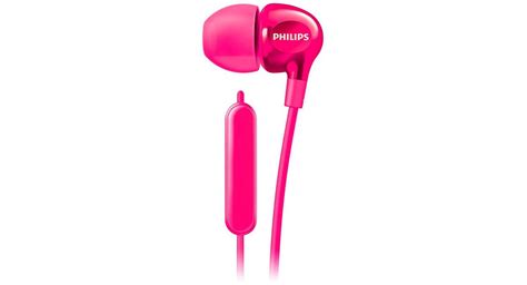Philips SHE3705 MyJam Vibes In-Ear w/ Mic - Pink (SHE3705PK) | SoloTodo
