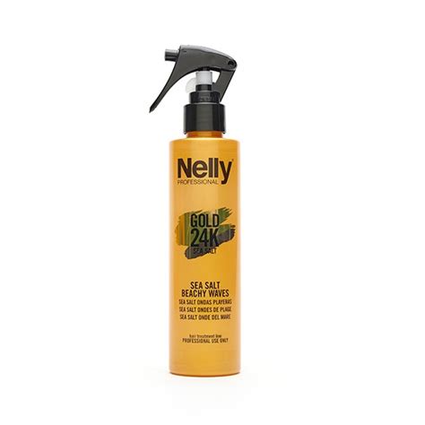 Spray Cu Sare De Mare Gold 24K Sea Salt 200 Ml Nelly Prof Farmacia