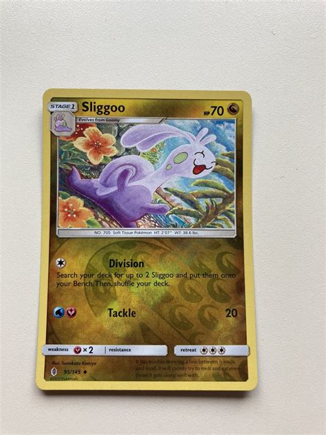 Sliggoo 95 145 Reverse Holo Guardians Rising Pokemon Card Values