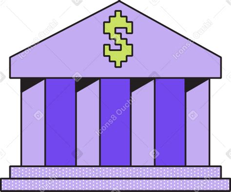 Bank Building Png Svg