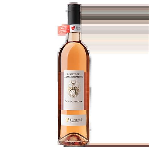 Rosé Wein Oeil de Perdrix du Valais AOC Réserve des Administrateurs 6fl