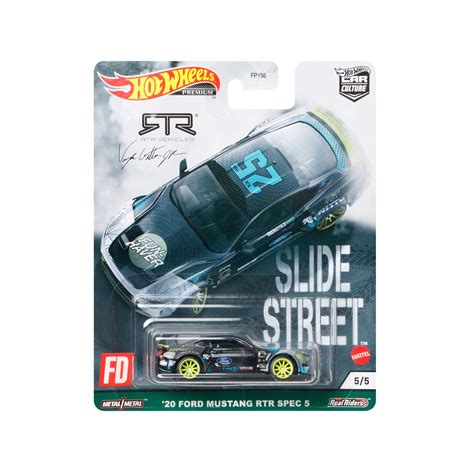 Set Miniaturas Hot Wheels Premium Slide Street Counting Minis