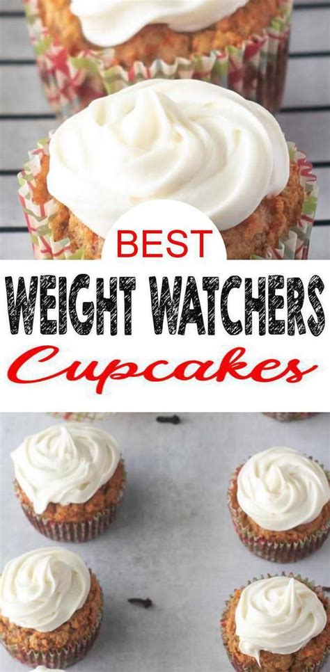 These Easy Simple Ingredient Carrot Cake Weight Watchers Cupcakes Recipe Are A Perfect Small