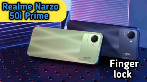 How To Set Fingerprint In Realme Narzo I Prime Realme Narzo I