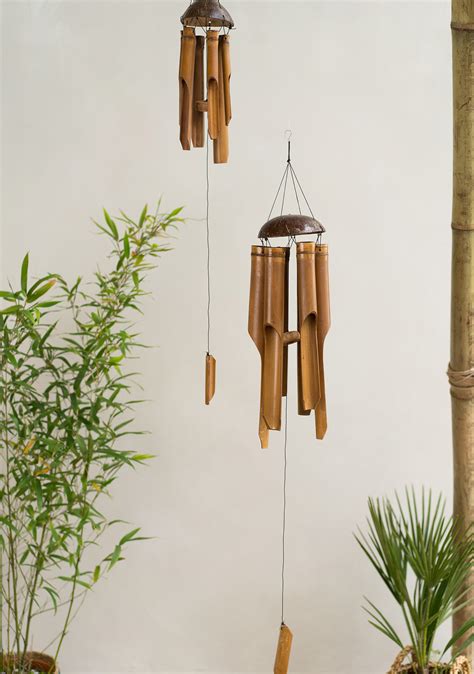 Bamboo Wind Chime Wildwood Bude Cornwall