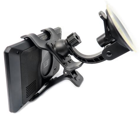 Car Windshield Suction Mount Dual Clip Holder For Garmin Nuvi Lm