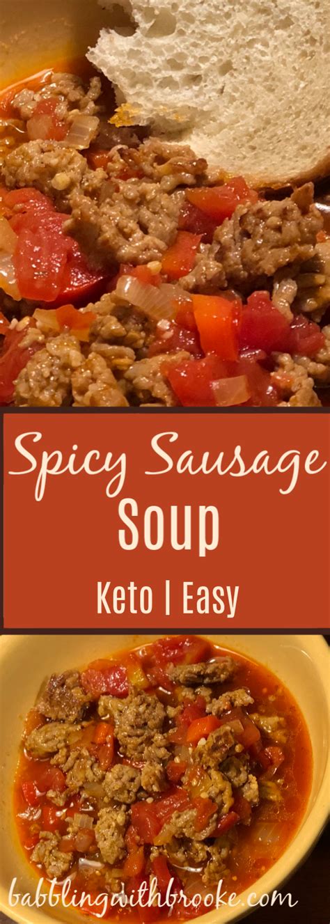 Spicy Sausage Soup | Easy Soup Recipe