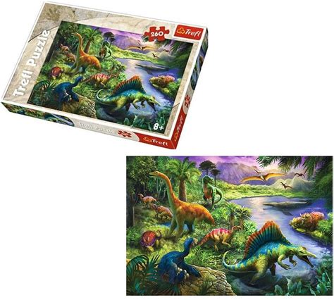 Puzzle 260el Dinozaury TREFL 13214 Sklep OdiDodi Pl