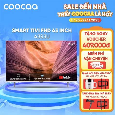 Google Tivi Smart Coocaa S U Full Hd Inch