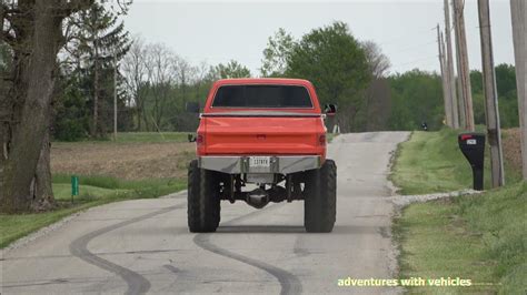 Lifted Square Body Chevy Bbc On 44 Super Swampers Bogger Youtube