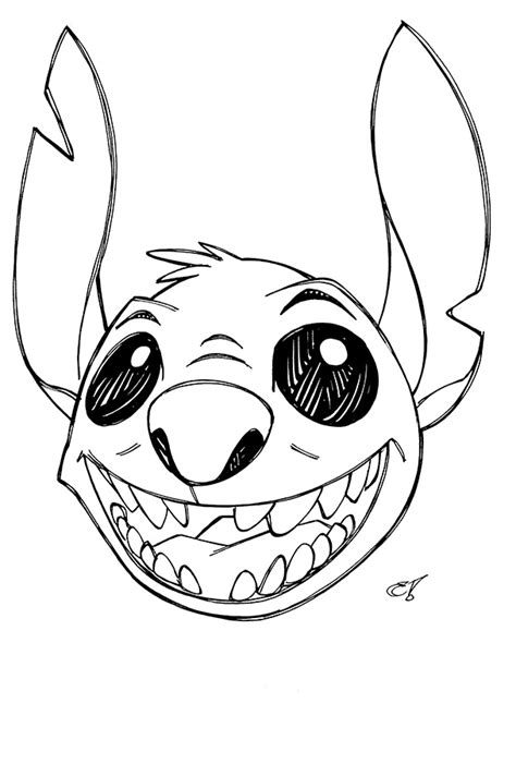 STITCH head sketch - craig rousseau