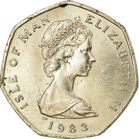 Twenty Pence 1982 Coin From Isle Of Man Online Coin Club