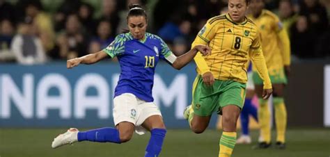 Sele O Brasileira Feminina De Futebol Empata Jamaica E Eliminada