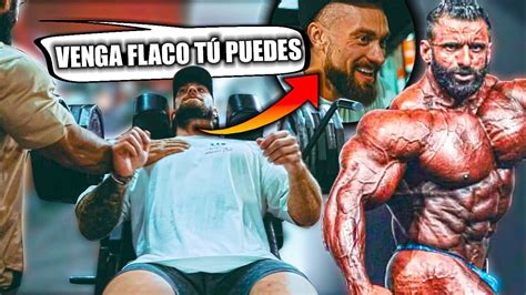 CHRIS BUMSTEAD HUMILLADO POR CULTURISTA OPEN ENTRENO INCREIBLE