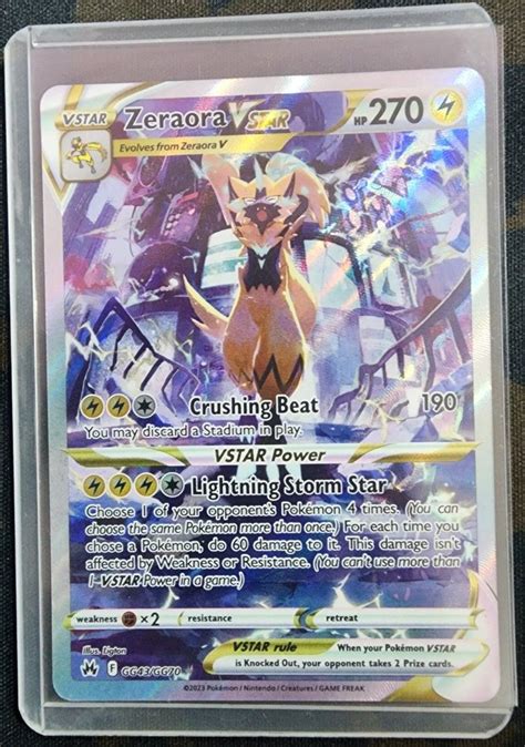 Pokemon Tcg Cards Crown Zenith Hisuian Zoroark Vstar Raikou V