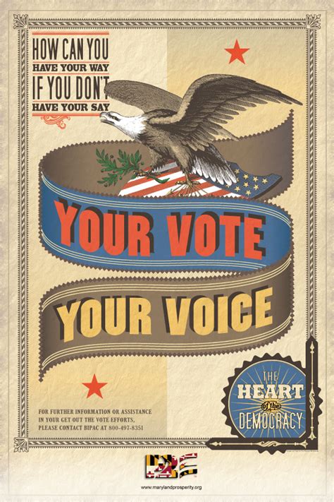 Get Out the Vote Poster on Behance