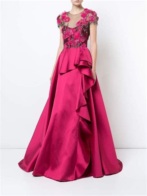 Marchesa Notte Mikado ball gown Платья Женская мода Мода