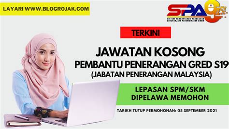 Jawatan Kosong Jabatan Penerangan Malaysia Bagi Kelayakan Spm Gaji