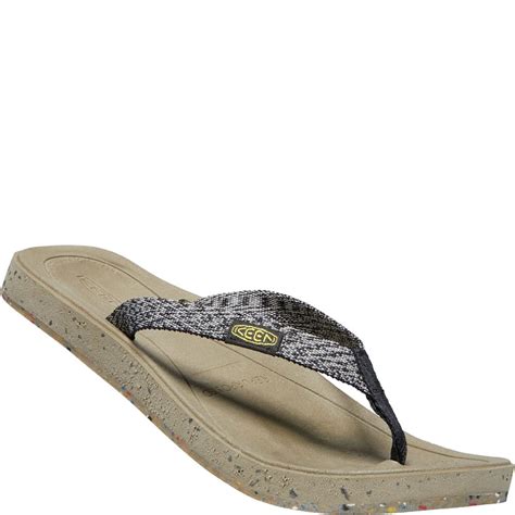 KEEN Women's Harvest Flip Flops - Black/Multi | elliottsboots