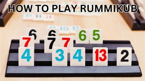 Rummikub Game Rules - How to Play Rummikub Tile Rummy