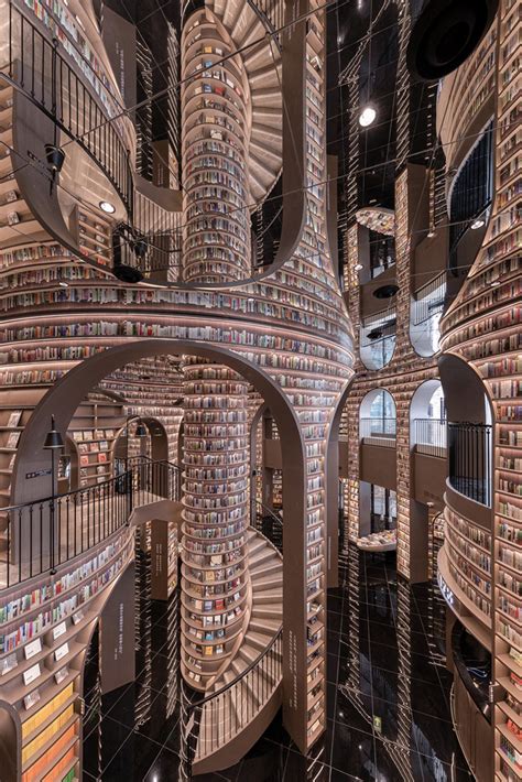 Sichuan Zhongshuge Store Has Mirror Ceilings And Glowing Towers With Lifetime Supply Of Books