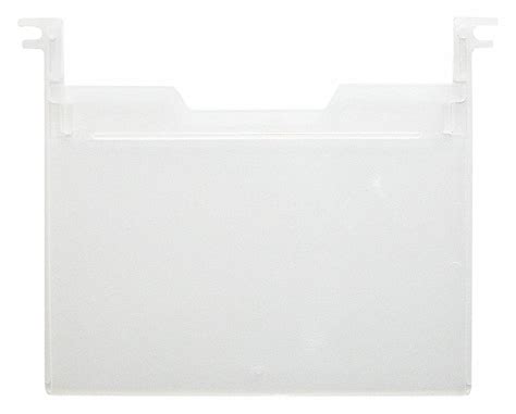 Quantum Storage Systems Polypropylene Label Holder Clear 5 Inl X 3