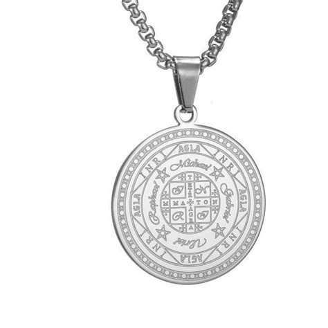 Collier Talisman De M Daille Sceau Des Archanges Pour Homme Femme