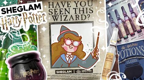 SHEGLAM Гарри Поттер ⚡️ Распаковка и обзор | HARRY POTTER x SHEGLAM ...
