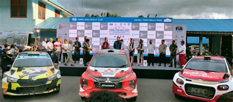 Hasil APRC Danau Toba Rally 2022 Rifat Sungkar Juara Taklukan 12 SS