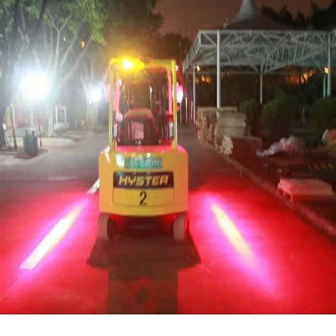 Red Safety Zone Forklift Danger Area Led Warning Light Manufacturer and ...