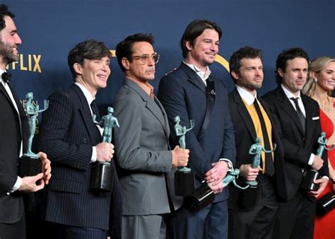 SAG Awards 2024 Oppenheimer Se Lleva El Premio A Mejor Elenco Diario